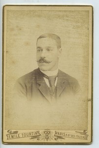Pinoco Tarera ?? Stage Actor? Old Cabinet card Tourtin 1880