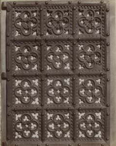 Florence Bargello National Museum Iron Door Carrand Collection Photo Brogi 1880