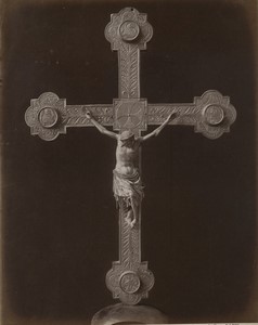 Florence Bargello National Museum Crucifix Carrand Collection Photo Brogi 1880