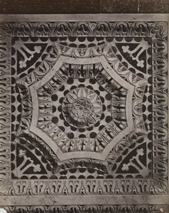 Italy Florence Basilica San Miniato al Monte Balustrade Old Photo Brogi 1880