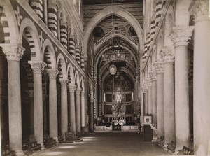 Italie Pise Cathedrale Pisa Duomo Interieur Autel Ancienne Photo Alinari 1880