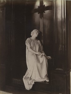 Italy Genoa Cemetery of Staglieno Camposanto Monument Erba Old Photo Noack 1880