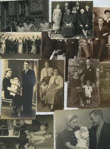 11 Snapshot Family photos Polish Immigration in Northern France 1925 - 1940