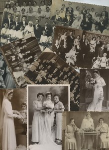 16 Snapshot photos Weddings Polish Immigration in Northern France 1925 - 1940 #1