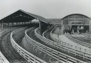 France Thumeries Sugar Factory Beghin Old Photo c1960 later print #5