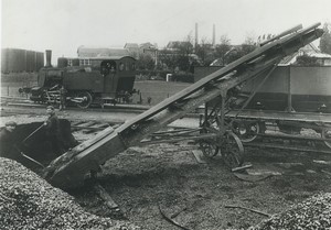 France Thumeries Sugar Factory Beghin Old Photo c1960 later print #9