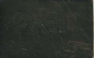 Syria Hassetché aerial view panorama Old Photo 1929
