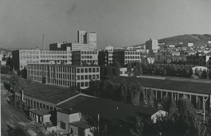 Czech Republic Prague Praha panorama Old Photo 1957