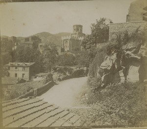 France Puy de Dôme Royat Église Saint-Léger Church Old Snapshot Photo 1902 #2