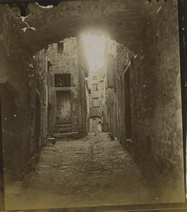 France Puy de Dôme Royat Vieille Ville Ruelle Ancienne Photo amateur 1902 #1
