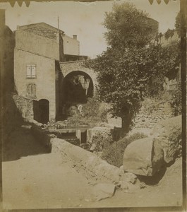 France Puy de Dôme Royat Pont La Tiretaine Ancienne Photo amateur 1902 #2