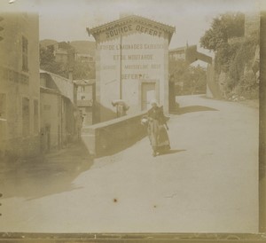 France Puy de Dôme Royat Source Defert Ancienne Photo amateur 1902