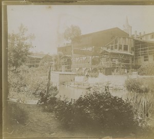 France Puy de Dôme Maringues Tannery Leather Old Snapshot Photo 1902 #2