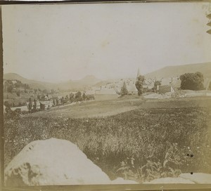 France Auvergne Puy de Dôme Paysage de campagne Ancienne Photo amateur 1902