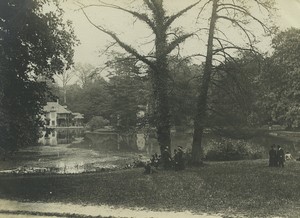 France Versailles Trianon Hameau de la Reine Hamlet Old Snapshot Photo 1906 #1