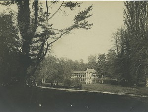 France Versailles Trianon Hameau de la Reine Hamlet Old Snapshot Photo 1906 #2