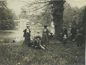 France Versailles Trianon Hameau de la Reine Hamlet Old Snapshot Photo 1906 #4