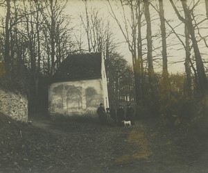France Val d'Oise Taverny Ecce Homo Chapel Old Snapshot Photo 1900