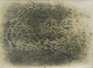 France WWI Somme Tranchee Guillaume Trench attacks 10/10/1916 at 11AM old Photo