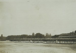 France Paris African Troops Parade Algerian Tirailleurs? Old Photo 1913 #1