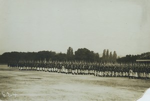 France Paris African Troops Parade Algerian Tirailleurs? Old Photo 1913 #2