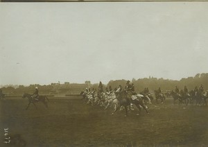 France Paris Bastille Day Review Spahis Senagalais Cavalry Old Photo 1913