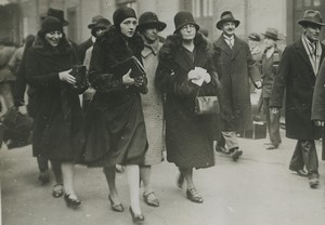 France Paris Physician Chemist Marie Curie Old Photo circa 1925