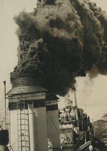 France Brest French Navy Maneuvers Destroyer Mistral Old Photo 1935 #1