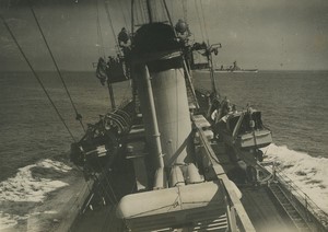 France Brest French Navy Maneuvers Destroyer Mistral Old Photo 1935 #3