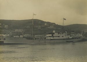 France Fecamp cod fishing Trawler Groenland Old Photo 1950 #3