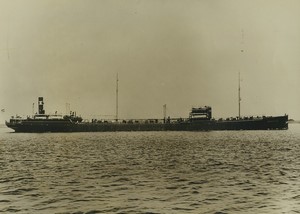 New Jersey Navire allemand Phoebus vient en aide au Dirigeable USS Akron Ancienne Photo 1933