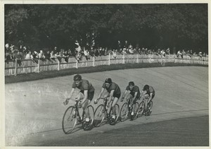 France Paris? Course Cycliste Amateur Velodrome? Ancienne Photo vers 1940 #2