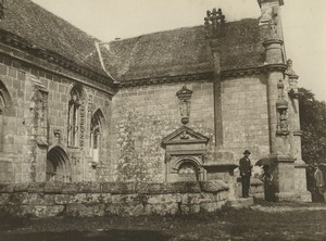 France Bretagne Chapelle de Kerfons-en-Kerfaouës Ancienne Photo 1910