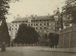 France Blois Castle Architeture Old Photo 1910 #2