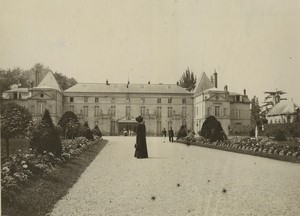 France Chateau de Malmaison Castle Napoleon Old Photo 1910