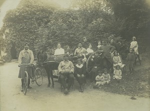 France WWI Touvent? Wounded Soldiers Hospital? Old autographed Photo 1915 #1
