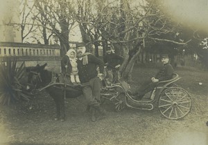 France WWI Touvent Wounded Soldiers Hospital? Old Photo 1915