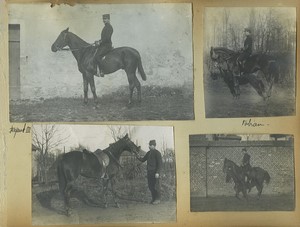 France Aisne Epourdon? Army cavalry Horse riders Old Photos 1926