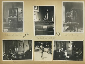 France Chateau de La Fère Comte Terriere cavalier au 301 Regiment? Ancienne Photo 1920's