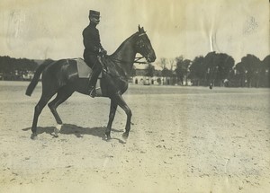 France Saumur army cavalry Military Horse rider Old Photo 1910's