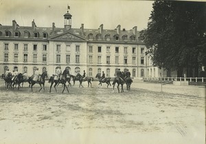 France Saumur Cavalerie Militaire Cavaliers a l'entrainement 2 Anciennes Photos 1912