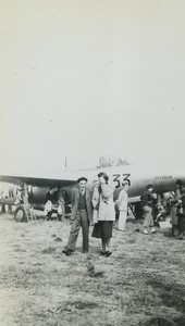 France Aviation Airplane Sud-Ouest SO.6020 Espadon Old snapshot Photo 1950