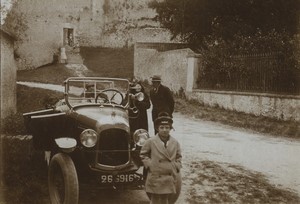 France old bangers Citroen Type B12 Automobile Old snapshot Photo 1930