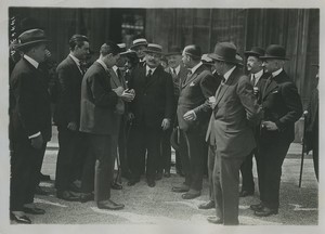 France Politics Group of Politicians ? Men Old Studio Photo Meurisse 1930 #3