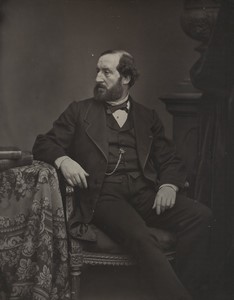 France Poet Emile Augier Galerie Contemporaine Old Photo Adam Salomon 1880