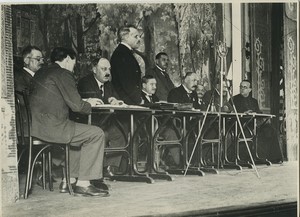 France Paris German? Delegates at an international congress? Old Photo 1930