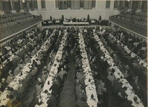 Allemagne Wiesbaden Vente aux enchères de vin  Ancienne Photo Studio vers 1935