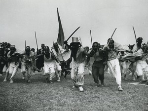 Iles Baleares Majorque Mallorca Fête de la Liberation des Maures Ancienne Photo Studio 1970