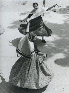 Iles Baleares Majorque Mallorca Palma Danseuses de Selva Ancienne Photo Studio 1970