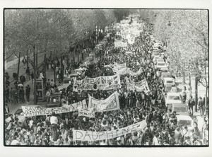 France Paris Students protest against Savary law Old Colacicco Photo 1984 #4
